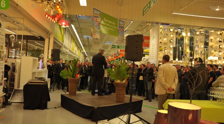 Inauguration Leroy Merlin Nantes