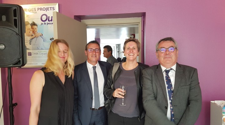 Inauguration Crédit Conseil  de France