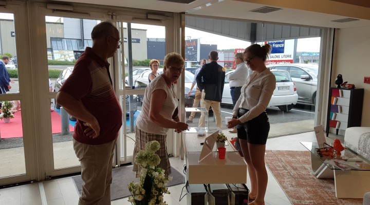 Inauguration Mobilier de France Le Mans