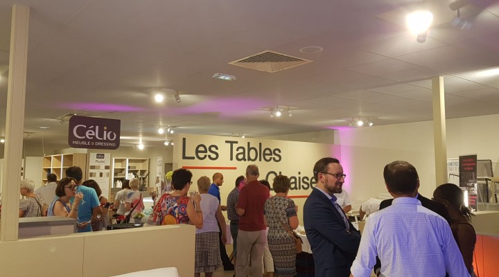 Inauguration Mobilier de France Le Mans