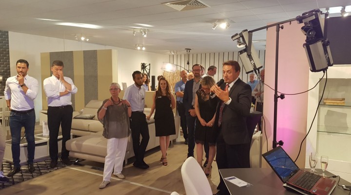 Inauguration Mobilier de France Le Mans